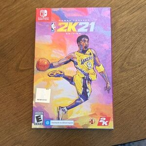 NBA 2K21 Mamba Forever Edition for Nintendo Switch (original packaging)